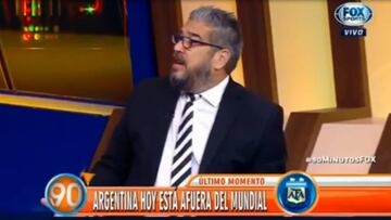 Las burlas a Pinilla en Fox: "Se tatuó su peor fracaso; está loco"