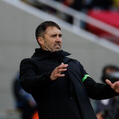 Coudet: “Me voy conforme con el comportamiento del equipo pero no con el resultado”