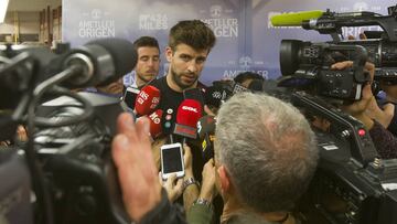 16/03/17 BARCELONA AMETLLER ORIGEN
MASTERCLASS DE NUTRICION DEPORTIVA A CARGO DE GERARD PIQUE