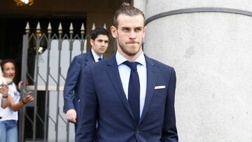 Bale ocupó un lugar secundario durante las celebraciones de la Champions.