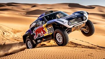 El Mini JCW Buggy para Carlos Sainz en el Rally Dakar 2019. 
