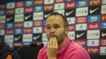 Iniesta: "Ojalá Messi haga dos pero sería raro parar el choque"