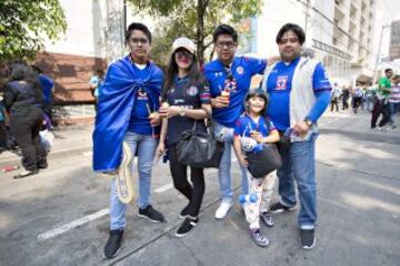 Así se vivió el encuentro del Clásico Joven entre la Máquina y las Águilas en el Estadio Azul, en duelo de la Jornada 8.