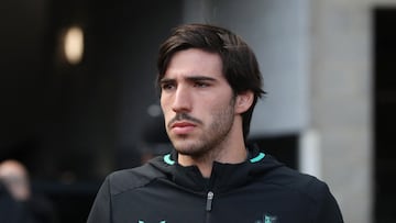 Sandro Tonali, jugador del Newcastle.