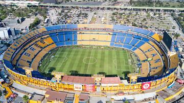 Aerial View Stadium during the game Tigres UANL vs Guadalajara, corresponding to fisrt leg match of great final of the Torneo Clausura 2023 of the Liga BBVA MX, at Universitario Stadium, on May 25, 2023.
<br><br>
Vista Aerea del Estadio durante el partido Tigres UANL vs Guadalajara, Correspondiente al partido de Ida de la Gran final del Torneo Clausura 2023 de la Liga BBVA MX, en el Estadio Universitario, el 25 de Mayo de 2023.