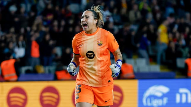 Cata Coll, una portera diferente y determinante