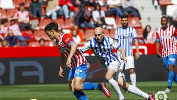 Sporting de Gijón - Alavés. LaLiga SmartBank