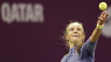 La bielorrusa Victoria Azarenka llegó a la final de Doha.