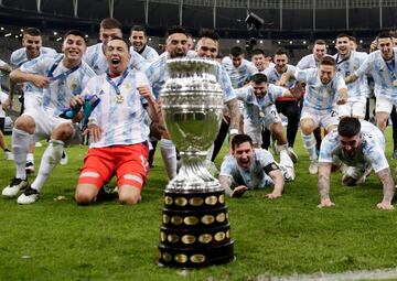 Argentina campeona de la Copa Am¨¦rica.