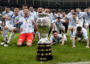 Argentina campeona de la Copa Amrica.