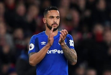 En octava posici¨®n est¨¢ el jugador del Everton, Theo Walcott con 32,7 km/h.
