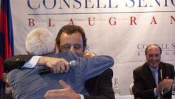 Rosell, en un acto: "Seremos catalanistas y barcelonistas"