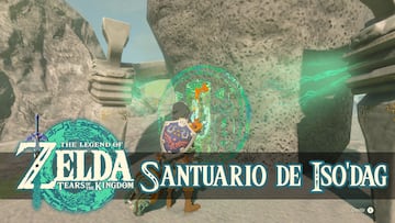 the legend of zelda tears of the kingdom nintendo switch guia santuario iso'dag