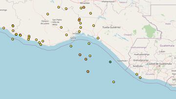 Temblores en México