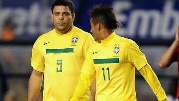 Ronaldo le aconseja a Neymar en momento clave de su carrera