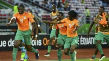 Costa de Marfil, ganadores de la Copa de &Aacute;frica.