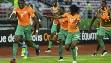 Costa de Marfil, ganadores de la Copa de África.