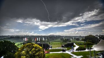 El Torneo de Johannesburgo ha tenido que ser suspendido por las fuertes tormentas. 