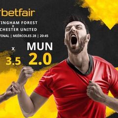 Nottingham Forest vs. Manchester United: horario, TV, estadísticas, cuadro y pronósticos