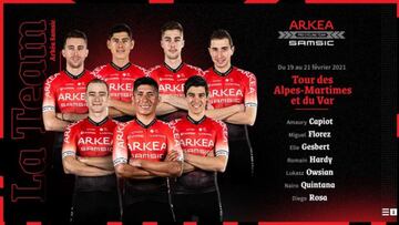 Ark&eacute;a Samsic present&oacute; su n&oacute;mina para el Tour des Alpes-Maritimes y del Haut-Var.