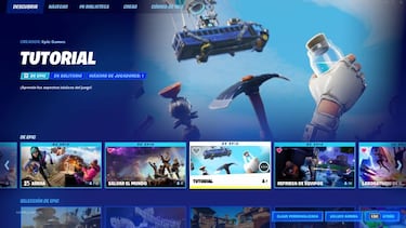 Las versiones de PC y consolas de Fortnite reciben el tutorial de móviles cinco años después