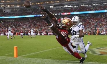 Los San Francisco 49ers no pudieron alcanzar la victoria