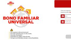 Bono Familiar Universal: link y cómo saber si puedo solicitar la ayuda