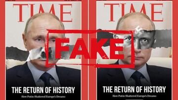 La portada falsa de Putin y Hitler que corre por la Red: Desmentida por los expertos