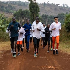 "Entrenar con Cheptegei es como ir con Messi y Cristiano"