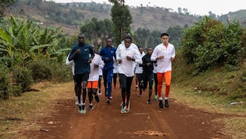 "Entrenar con Cheptegei es como ir con Messi y Cristiano"