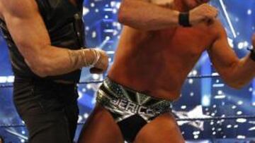 <b>PROTAGONISTA.</b> Mickey Rourke fue uno de los protagonistas de la velada.