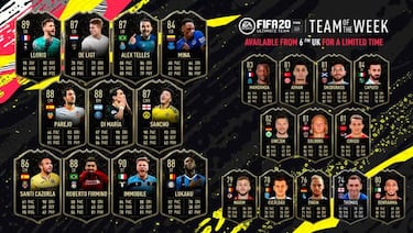 TOTW 21 de FUT FIFA 20 con Parejo, Santi Cazorla y Di María ya disponible