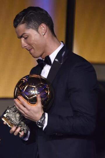 Cristiano Ronaldo, Balón de Oro 2014.