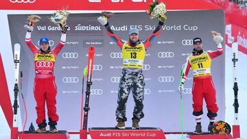 Aamodt Kilde gana el supergigante de Val Gardena