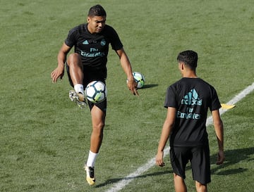 El Madrid prepara el partido en Mendizorroza