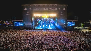 Imagen de un concierto del FIB de Benicàssim