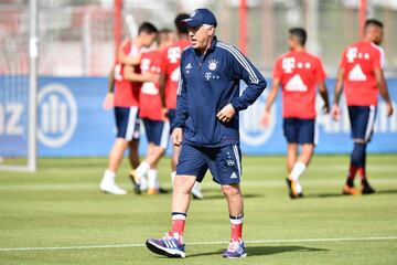 James y su primer entrenamiento en el Bayern