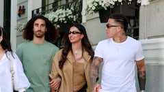 Enzo Fernández y Cucurella, de paseo por Madrid