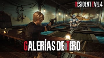 resident evil 4 remake galerias de tiro rango s