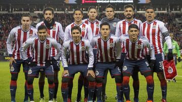 Foto de acci&oacute;n durante el partido Toronto (CAN) vs Chivas (MEX), Correspondiente al partido de ida de la Final de la Liga de Campeones CONCACAF Scotiabank 2018, en el Estadio BMO Field, Toronto.
 EN LA FOTO: CHIVAS