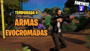 Armas Evocromadas en Fortnite Temporada 4: qu&eacute; son y d&oacute;nde encontrarlas