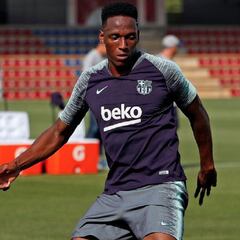 Yerry Mina recuerda sus 6 meses en el Barcelona