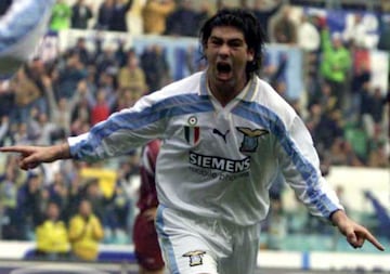 Marcelo Salas anotó 5 goles en 27 partidos.