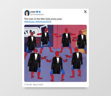 Los mejores memes de la MET Gala 2025 