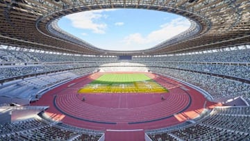 Estadio Nacional de Tokio en una imagen de archivo