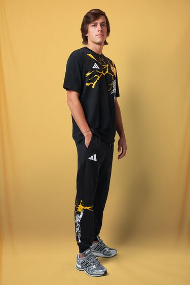 La colección Marvel x Real Madrid. En la foto, Álvaro Carreras. 