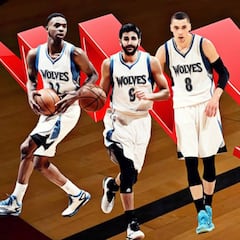 Ranking: los Wolves de Ricky, el peor equipo del siglo XXI
