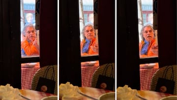 Un usuario subió a redes sociales un video donde capta a una persona aparentemente idéntica a Juan Gabriel, cantante mexicano que falleció en 2016.