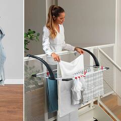 Seca la colada dentro o fuera de casa con estos 10 tendederos para todas las necesidades