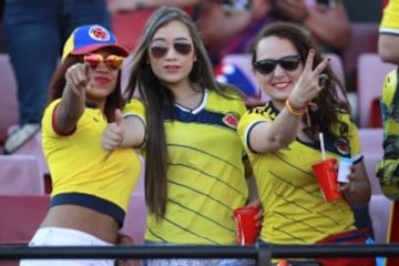 La belleza colombiana invadió el Nacional